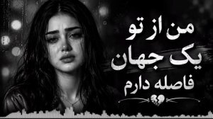 من از تو یک جهان فاصله دارم New Song Man Azto yakjahan Fasela Darum اهنگ غمگین ساخته شده Ai