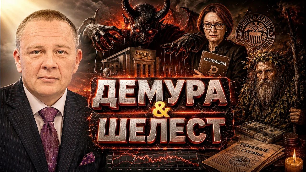 ДЕМУРА Степан. Беседа Демуры с Сатаной Демура и Набиуллина поседели волосы в носу жабы ФРС и Ле смотреть онлайн