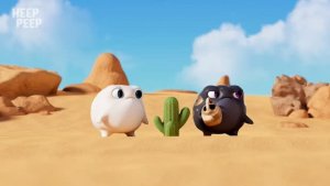 Мультфильм Лягухи Heep peep!🐸Появляется новый злодей!🦅😱 Серия 11