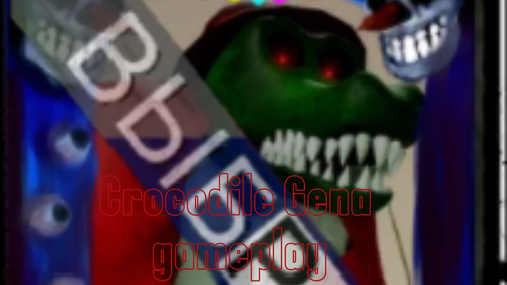 Crocodile Gena gameplay|Rusaken смотреть онлайн