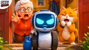 КОТ и БАБУЛЯ в ШОКЕ! КОСМО уходит из ДОМА! Что случилось?! | I Am Cat VR / Часть 83