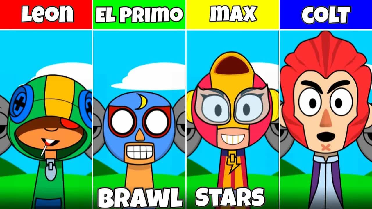 СПРУНКИ ОК ПЕРСОНАЖИ ВДОХНОВЛЕННЫЕ ЭЛЬ ПРИМО КОЛЬТ МАКС И ЛЕОН ИЗ BRAWL STARS ФАЗА 1 И 2 ФАН МОД 🔥 смотреть онлайн