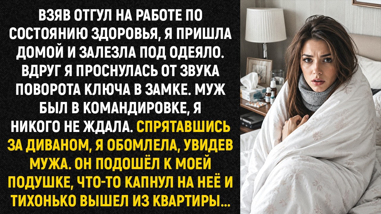 Взяв отгул на работе по состоянию здоровья, я пришла домой и залезла под одеяло... смотреть онлайн