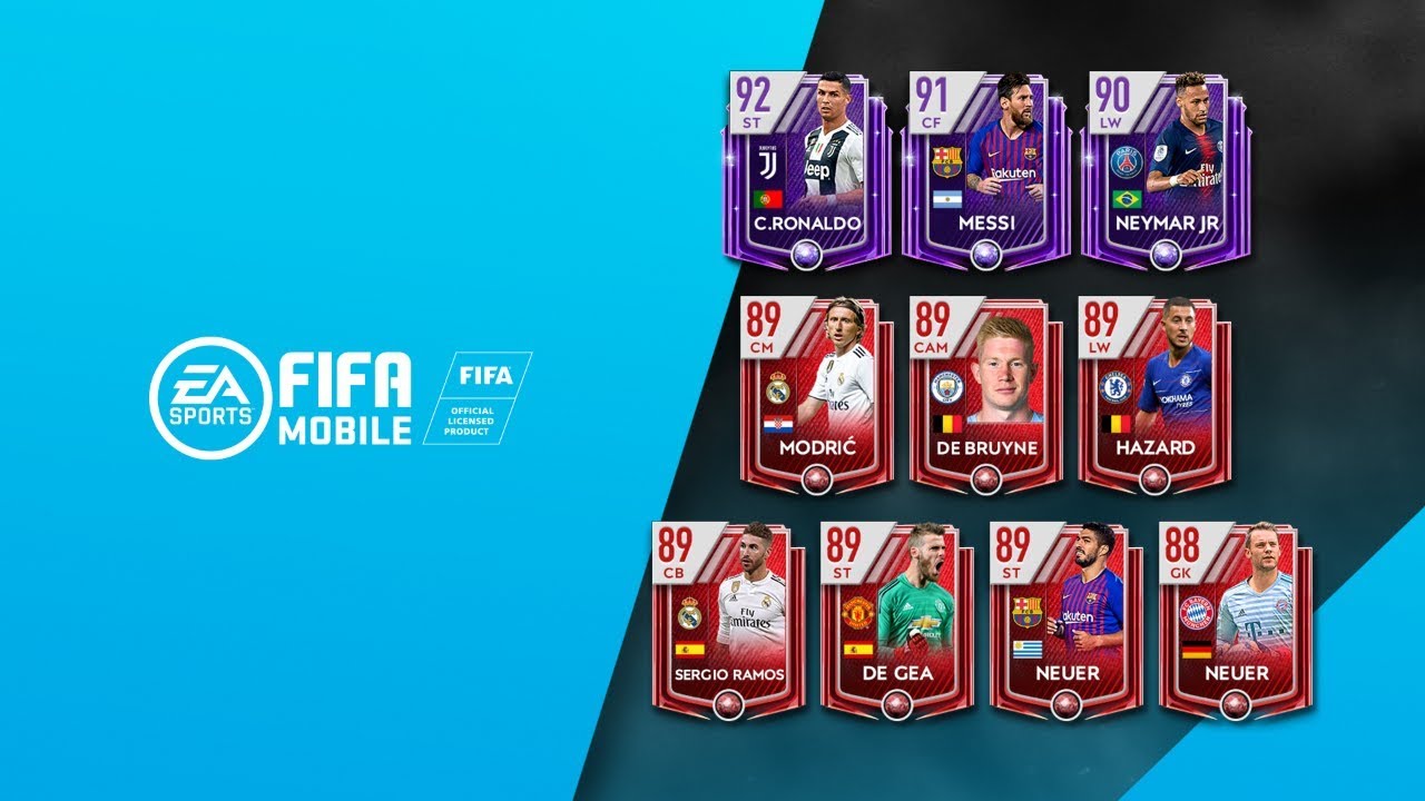FIFA MOBILE 19 RATINGS |ТОП 10 ИГРОКОВ,ЧТО ТО НОВОЕ??| FIFA MOBILE 19 смотреть онлайн