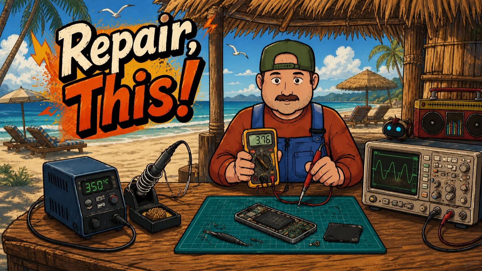 Стрим/Repair, This! №6 Идем к мечте! На встречу к морю!