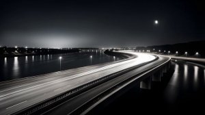Euro Noir Night Drive ｜ Silent Highway Jazz Funk Groove