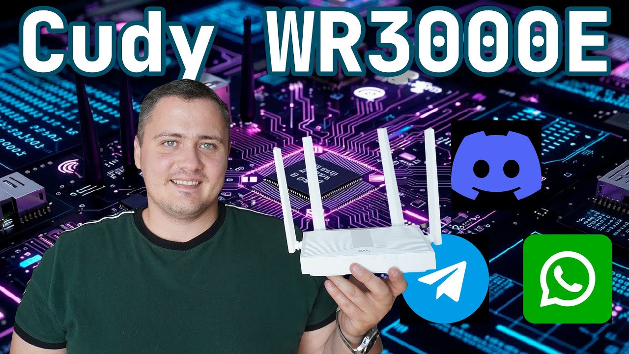 Cudy WR3000E с OpenWRT: Настройка YouTube Unblock + звонки в Discord, Telegram, WhatsApp смотреть онлайн