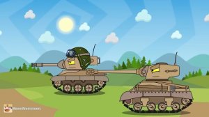 Контрудар — Мультики про танки