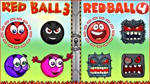 Битва ШАРИКОВ ! Прохождение Красный Шарик ! Веселая Red Ball 3 ! Игра развивающая   !