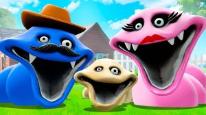 СЕМЬЯ ГОЛОДНЫХ ЧЕРВЕЙ В ГАРРИС МОД! FAMILY OF HUNGRY WORMS ROBLOX ГОЛОДНЫЙ ЧЕРВЬ РОБЛОКС Garry`s Mod
