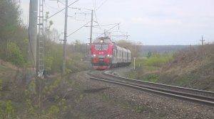 За мной приехали 2! ЭП1М-799 с почтовым поездом