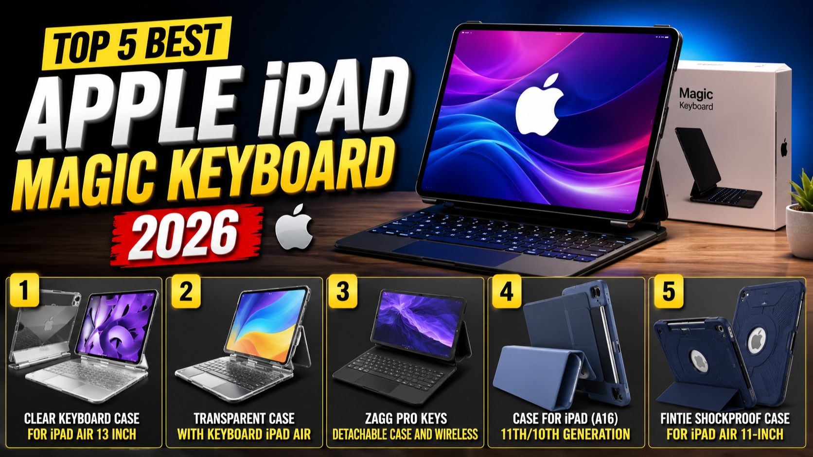 Top 5 Best Apple iPad Magic Keyboard 2026 смотреть онлайн