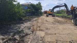 Дорожники работают довольно быстро !!!