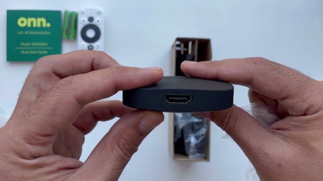 ONN TV BOX 4K АНДРОИД СМАРТ ТВ БОКС С BLUETOOTH ПУЛЬТОМ С ГОЛОСОВЫМ УПРАВЛЕНИЕМ