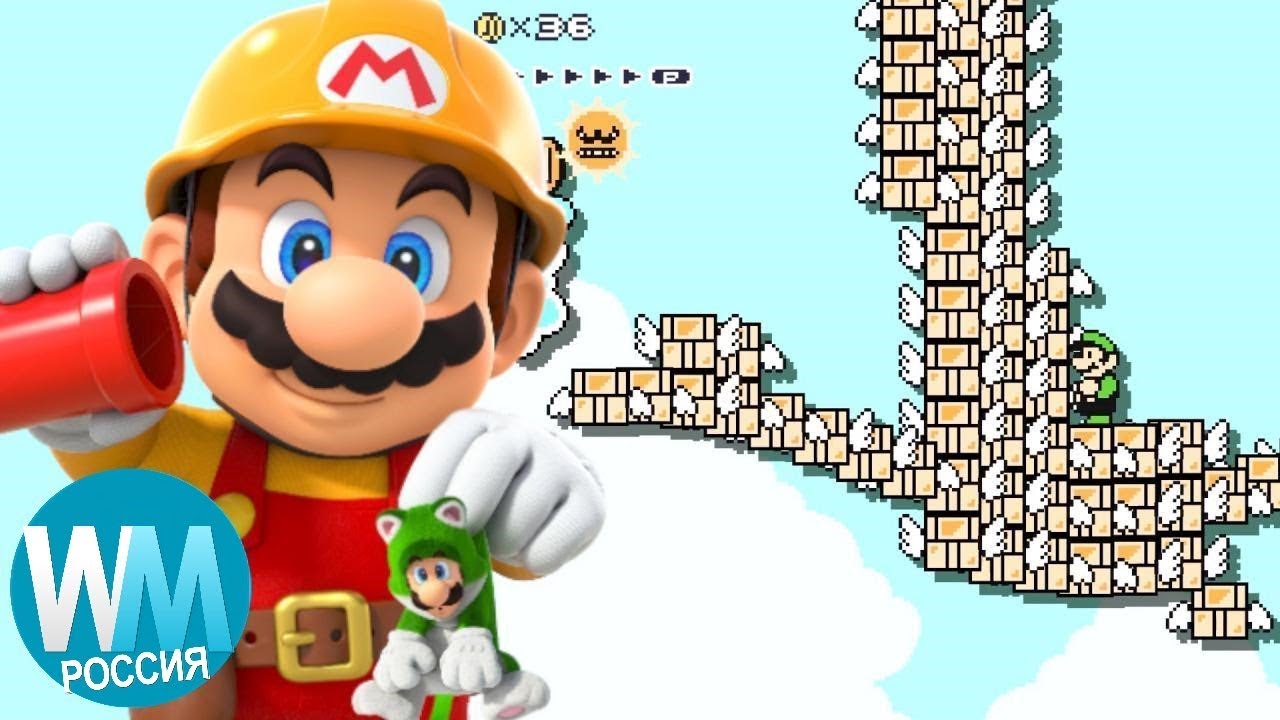 10 Лучших Уровней В Super Mario Maker 2 смотреть онлайн