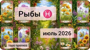 Рыбы ♓, июль 2026