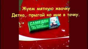САМЕДЛИ - Ты такая по-приколу (lyric video)