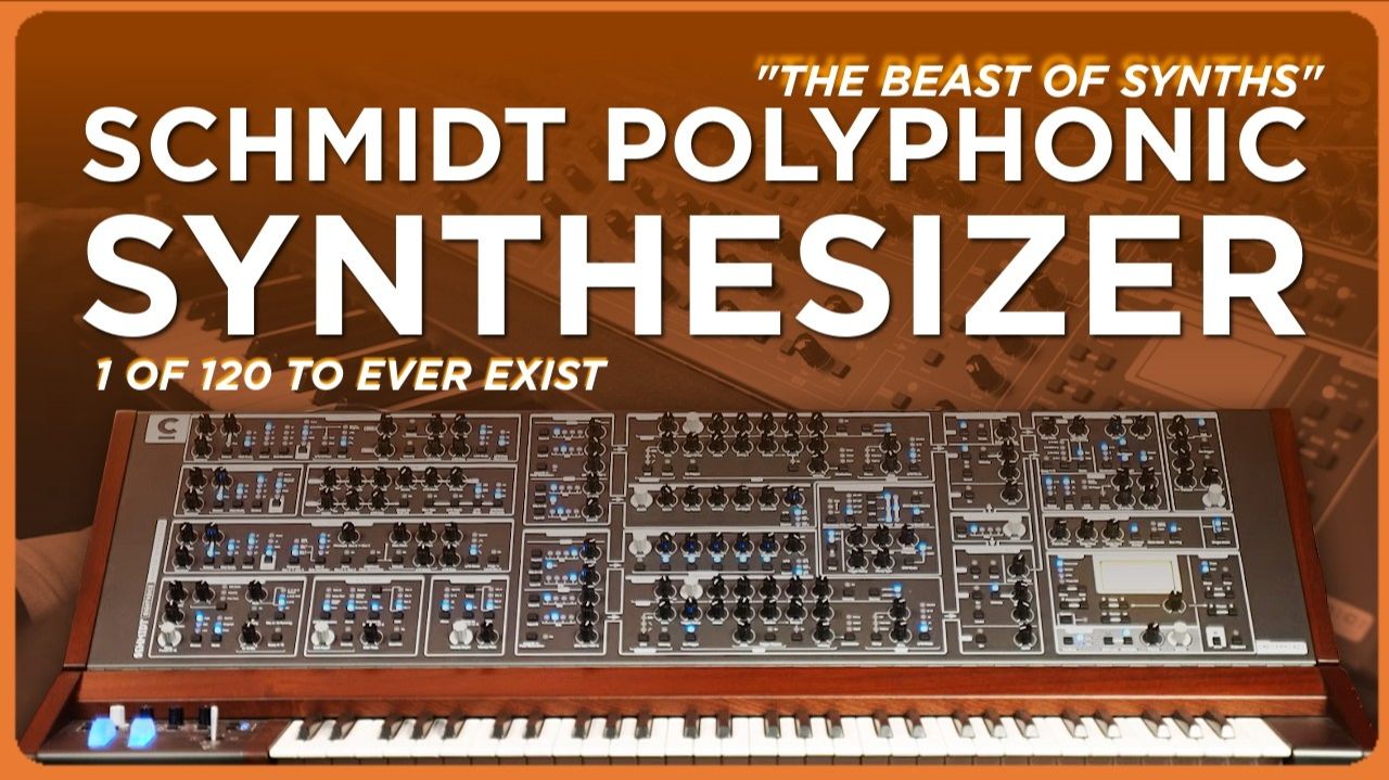Schmidt Polyphonic Synthesizer: $25'000 Synth Everyone Dreams About смотреть онлайн