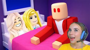 УСТРОИЛИ НОЧЁВКУ в ROBLOX! С АЛЁНОЙ