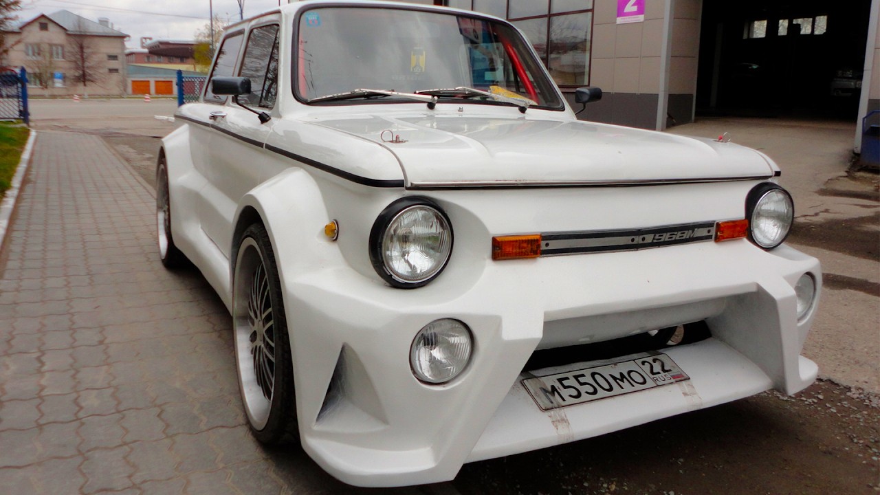 ЗАЗ-968. ЭТО уже не Запорожец! 150 сил, автомат и 20 колёса смотреть онлайн