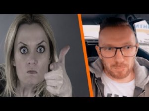 Таксист поймал пассажирку которая его кинула