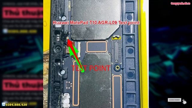 Huawei MatePad T10 AGR-L09 Test Point