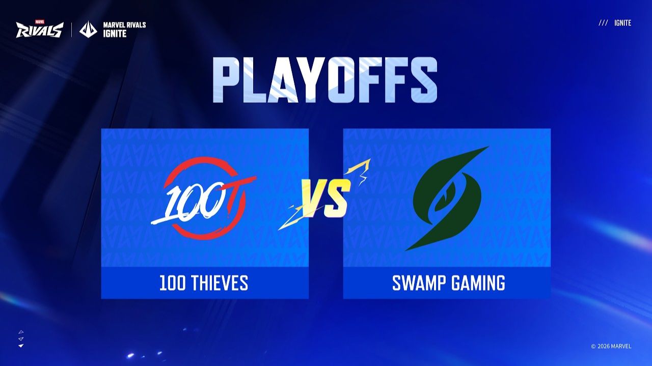 MRI 2026 Stage 1 Playoffs Day 2 - AMER [100T vs SG] | Marvel Rivals