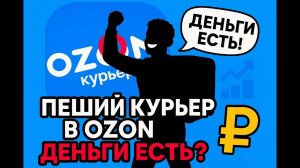 Ozon Express-Пеший курьер в Москве! Второй слот уже гораздо лучше!!!