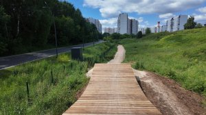 Обзор новой кросс-кантри трассы в Крылатском