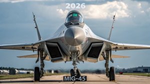 Новый истребитель будущего — MiG-45 (2026): скорость, мощь и технологии шестого поколения