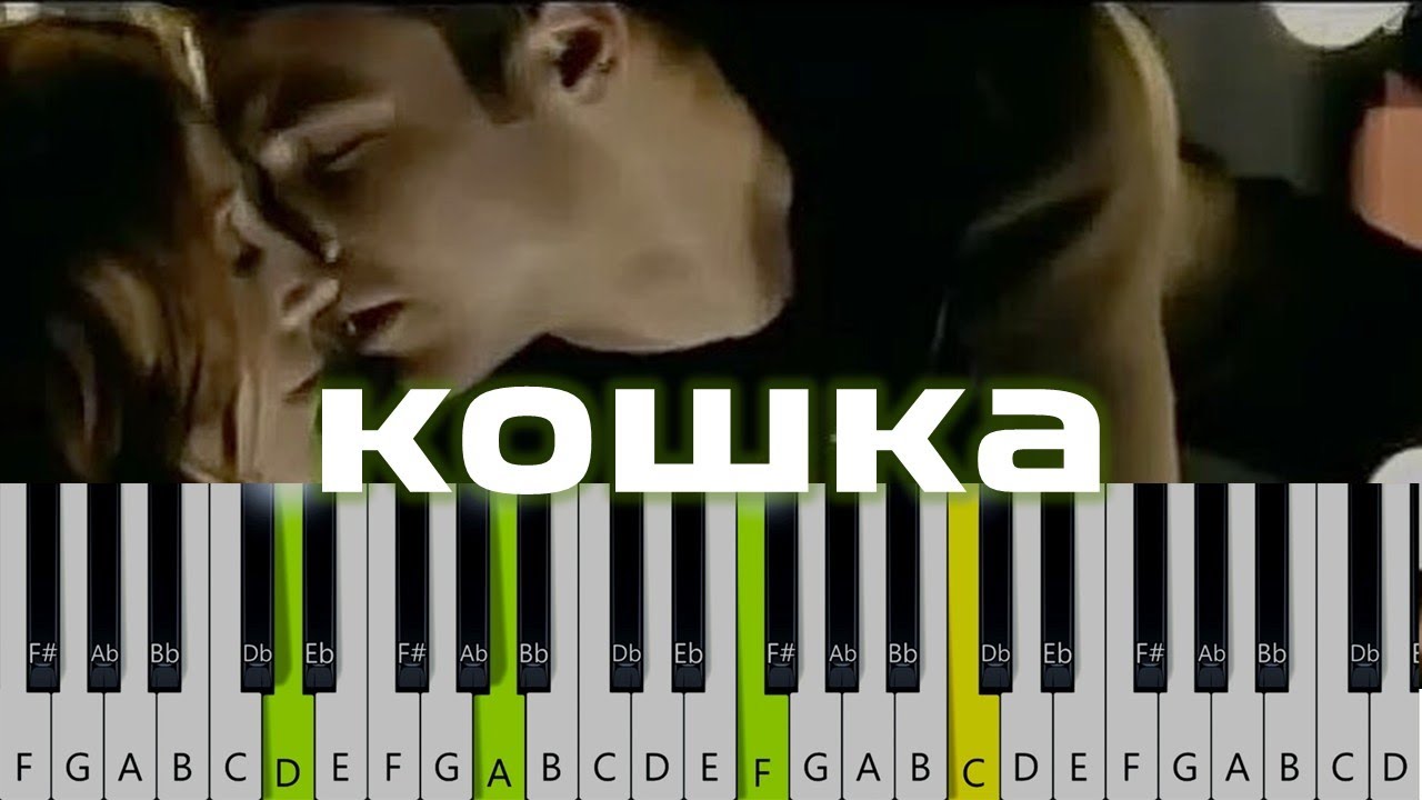 face2face - кошка (Piano Tutorial) смотреть онлайн