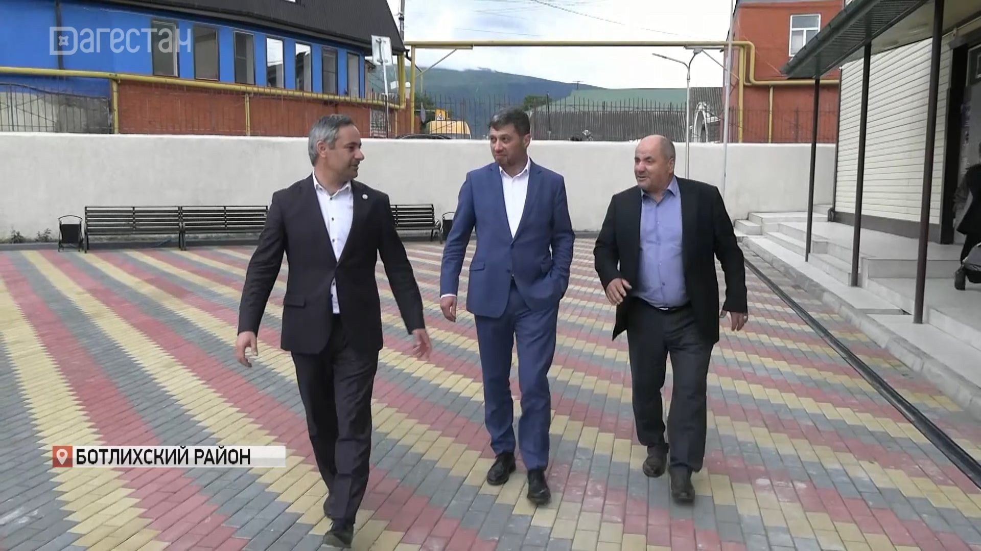 Ботлихский район с рабочим визитом посетил  Шамиль Аммаев