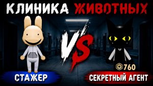 СКАМ НА РОБАКСЫ или СЕКРЕТНЫЙ АГЕНТ (КЛАСС) в Клинике животных роблокс | Animal Hospital roblox