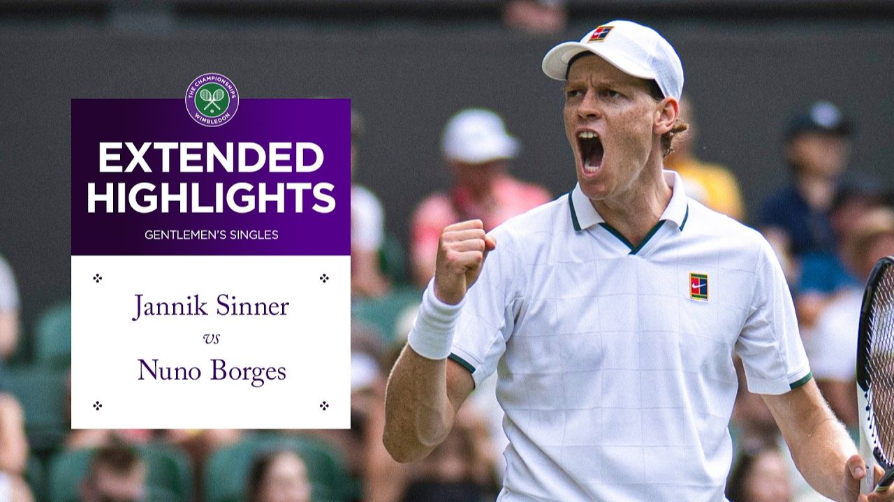 01.07.26 | Янник Синнер - Нуно Боргесом  | Обзор матча | Wimbledon 2026