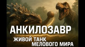 АНКИЛОЗАВР 🛡️ | Бронированный динозавр против Тираннозавра!