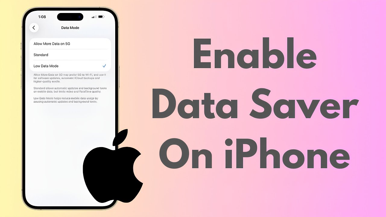 How To Enable Data Saver On iPhone смотреть онлайн