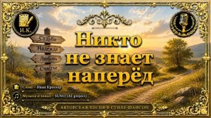 Никто не знает наперёд 🌅 | Авторская песня в стиле шансон | Иван Креккер