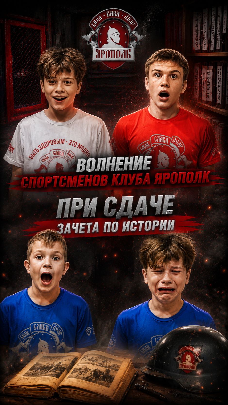 ЧТО ТВОРЯТ ДЕТИ ПЕРЕД ЗАЧЁТОМ? 😂 СКРЫТАЯ КАМЕРА КЛУБА ЯРОПОЛК / ЭМОЦИИ БЕЗ ПОСТАНОВКИ, май 2026 г.