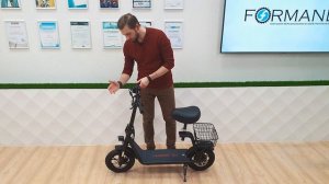 Полный обзор Kugoo C1 Plus | Электросамокат с сиденьем и корзиной