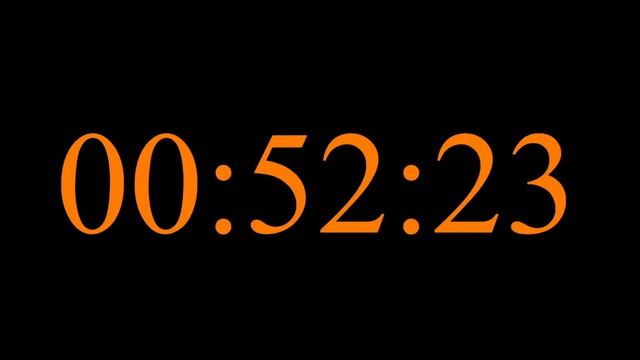 1 Hour 45 Min Countdown Timer & 15 Second Alarm смотреть онлайн