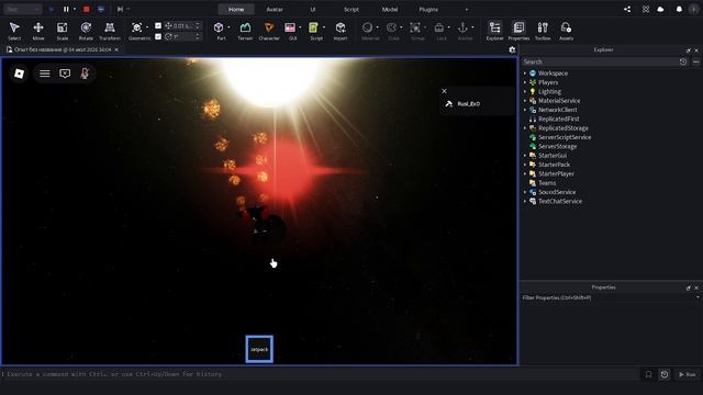 Разрабатываю игру про космос в Роблокс! смотреть онлайн