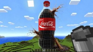 Реалистичная игра Coca-Cola против Mentos (что произойдет?) - Подборка для Майнкрафта