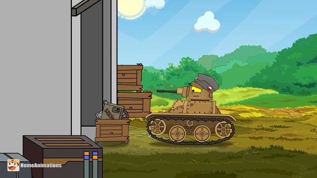 Sabotage at the warehouseю Cartoons about tanks смотреть онлайн