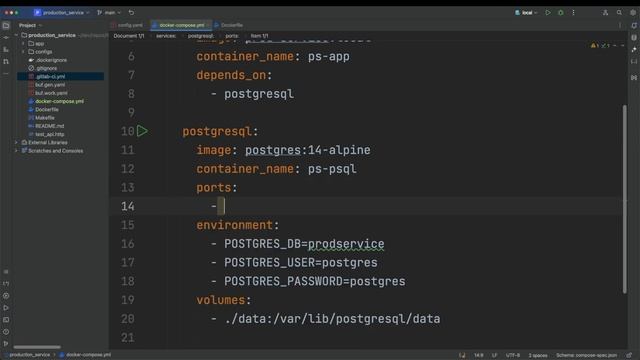 НАСТРОЙКА docker-compose. ПРИЛОЖЕНИЕ И БД смотреть онлайн