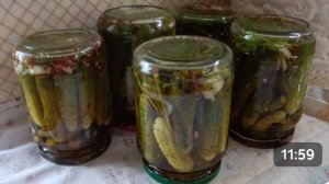 Архив. Огурцы🥒 «Бондюэль» на зиму.Наш самый любимый рецепт 😋