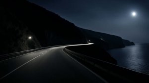 Flamenco Noir ｜ Moonlit Coastal Night Drive