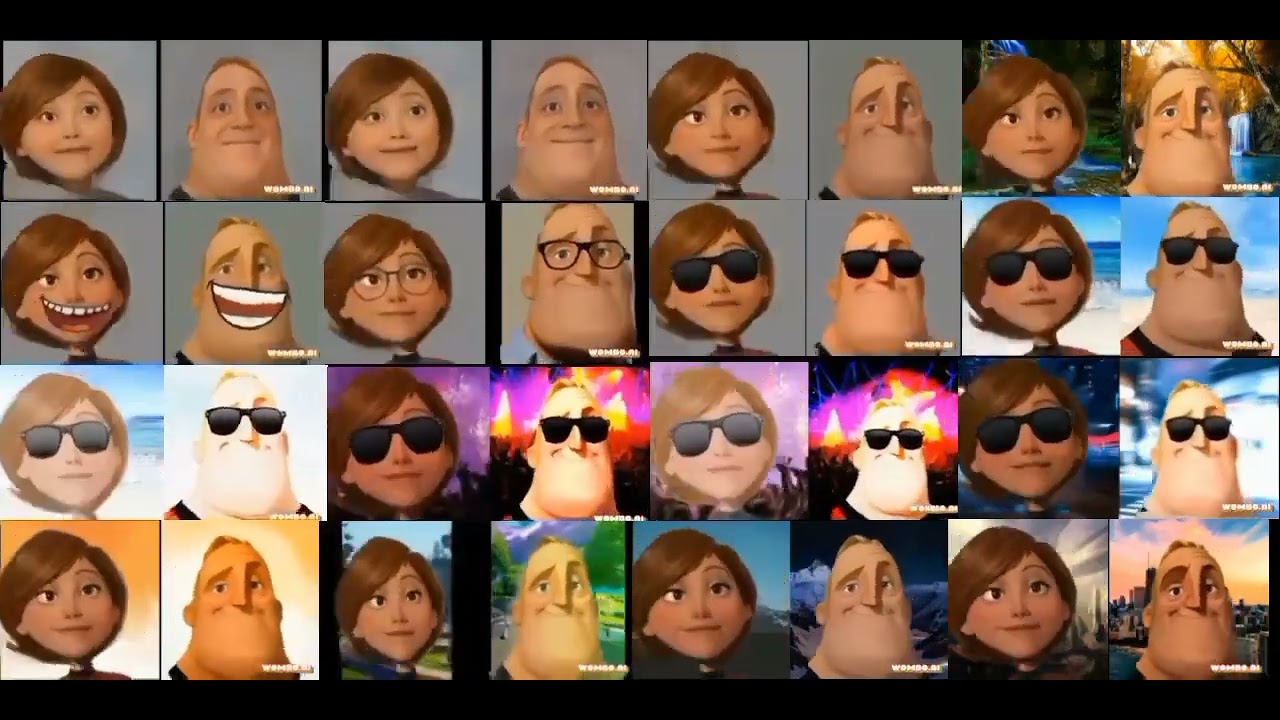 Mr incredible and Elastigirl becoming canny all stars singing bring me to life part 1 смотреть онлайн