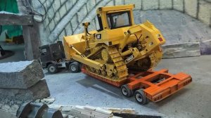 RC машинки МАЗ на СТРОЙПЛОЩАДКЕ  Колесный Погрузчик, Самосвал🚚