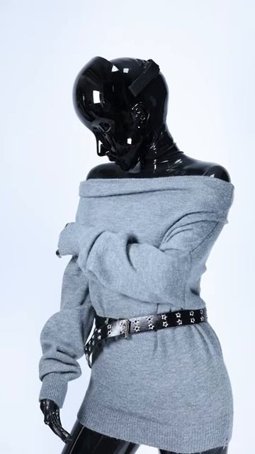 Adjusting Full-Body Shiny Black Latex Suit #latex #kigurumimask #kigurumidoll смотреть онлайн