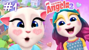 МОЯ ГОВОРЯЩАЯ АНДЖЕЛА 2 - Играем в игру. My Talking Angela 2 New Game. Зырики ТВ #zyrikitv